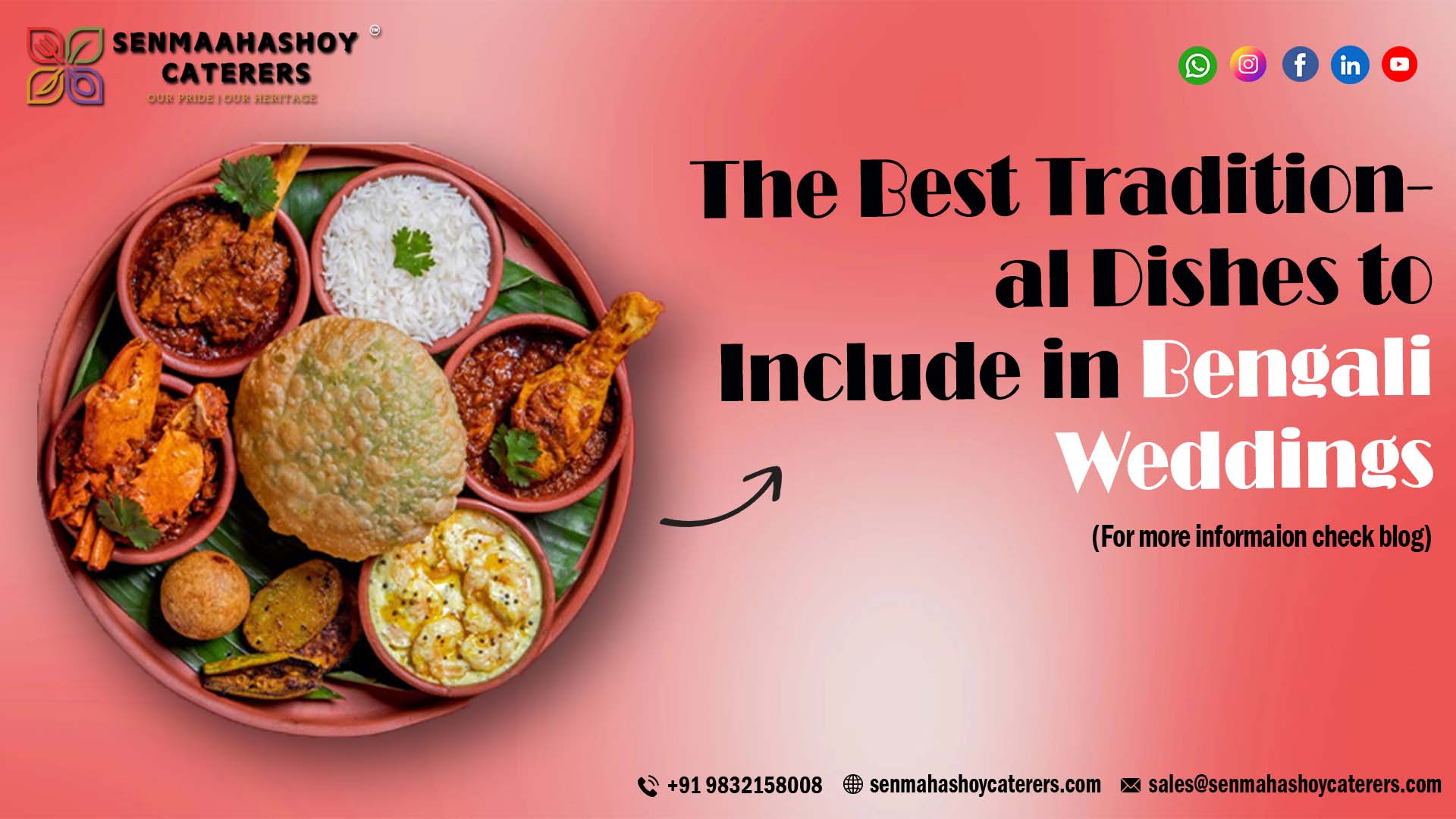 Best Traditional Dishes for Bengali Weddings